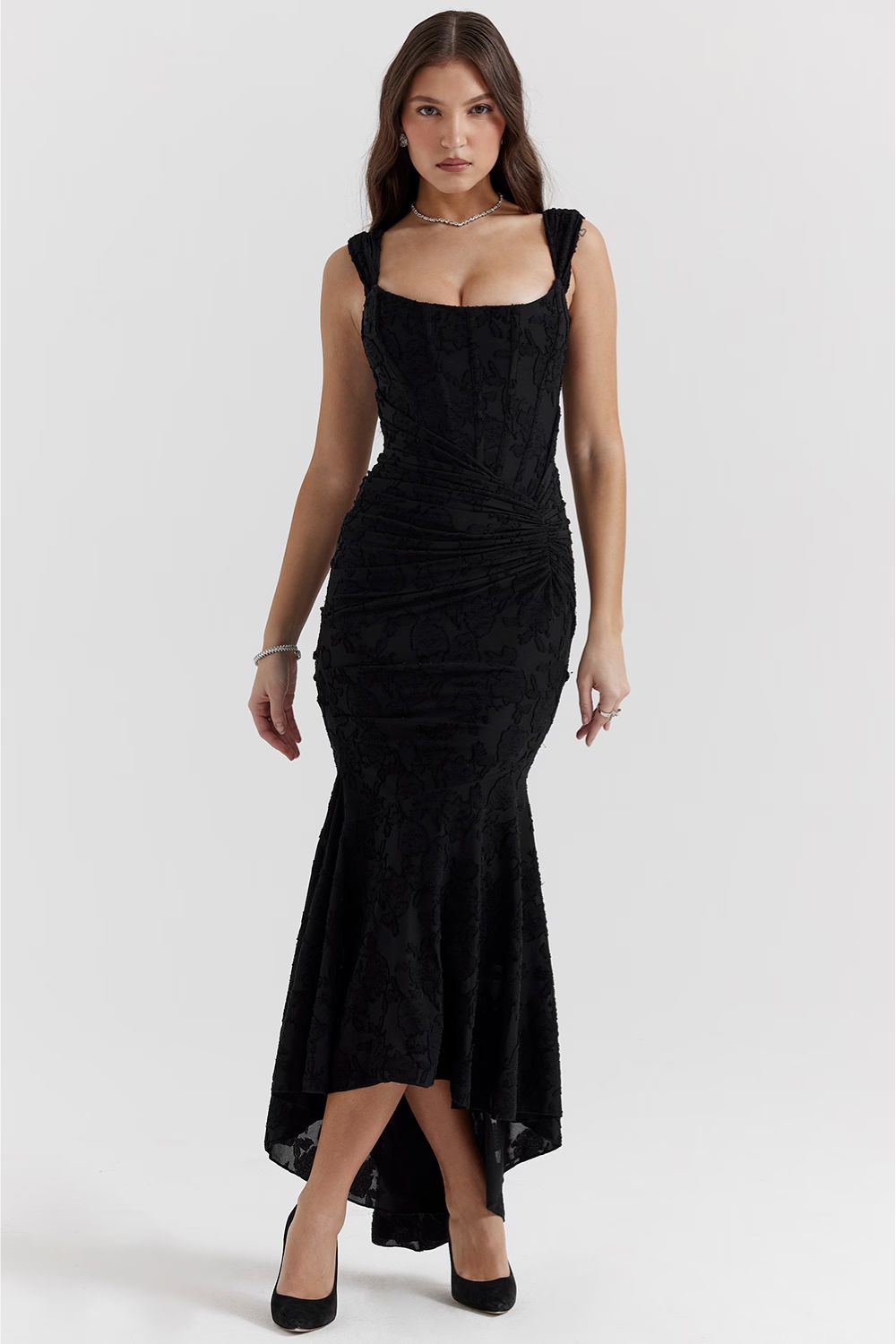 Selina | Zauberhaftes Kleid mit floraler Eleganz