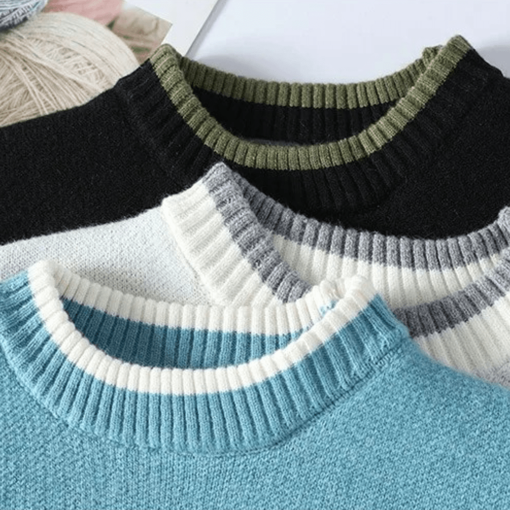 Nordmann™ – Klassischer Herrenpullover - Weiß / XS