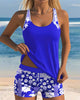 Sky | modisches Tankini-Set mit bedrucktem Boxer