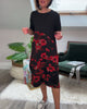 Norena | Patchwork-Kleid mit Blumenprint