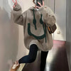 Kristelle | Warm und Gemütlich Hoodie - 2350-R - Khaki / Eine Größe für alle