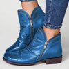 Lornia | Damenstiefel mit doppeltem Reißverschluss