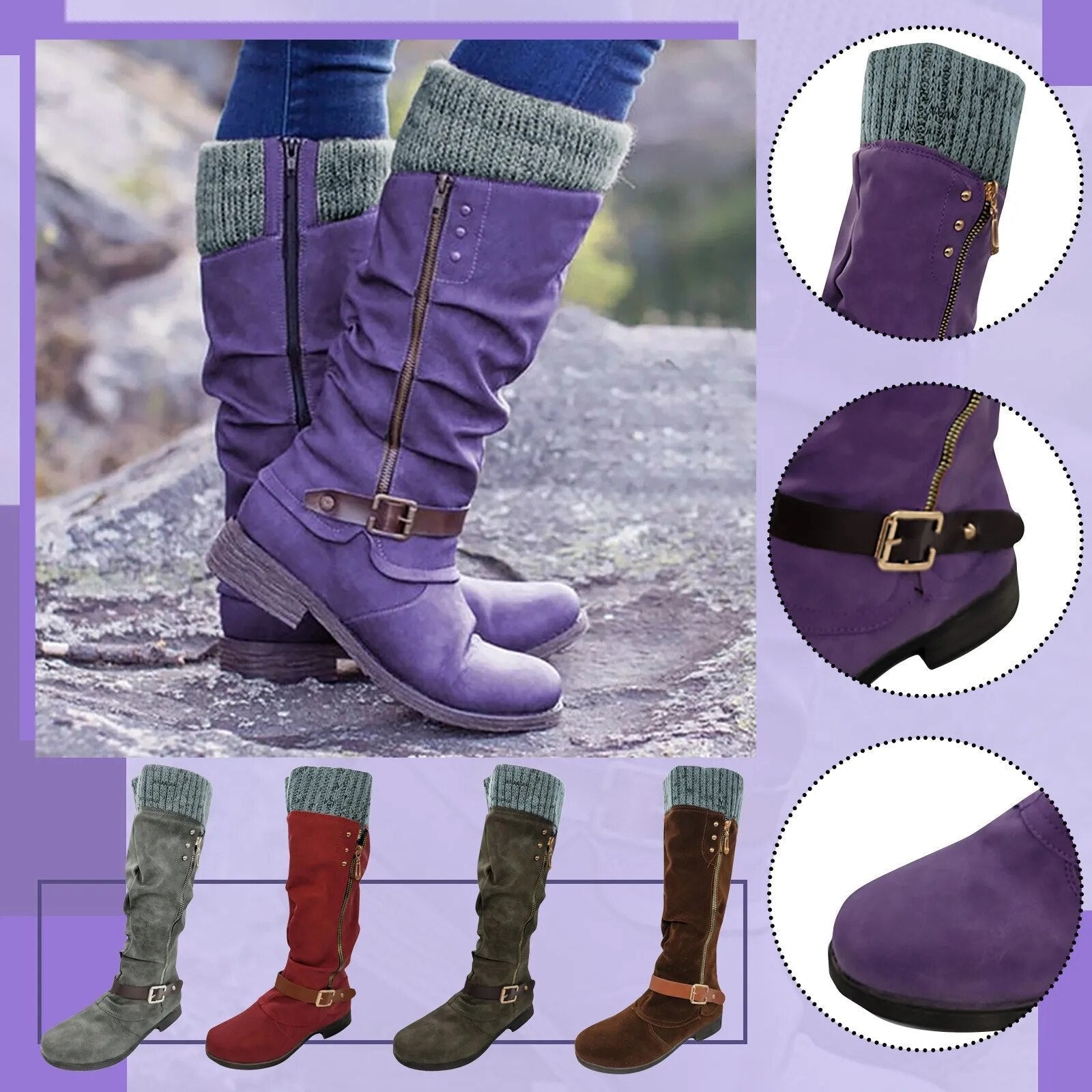 Ophelia™ | Elegante Damenstiefel mit orthopädischem Komfort