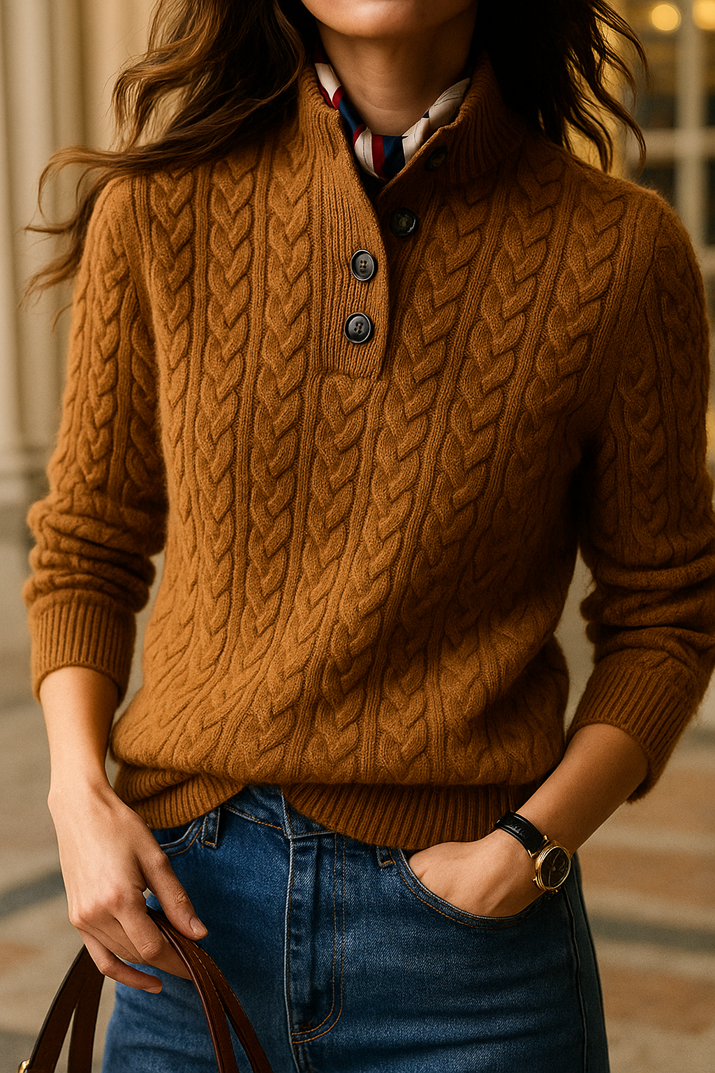 Arliza | Pullover mit Reißverschluss