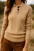 Arliza | Pullover mit Reißverschluss