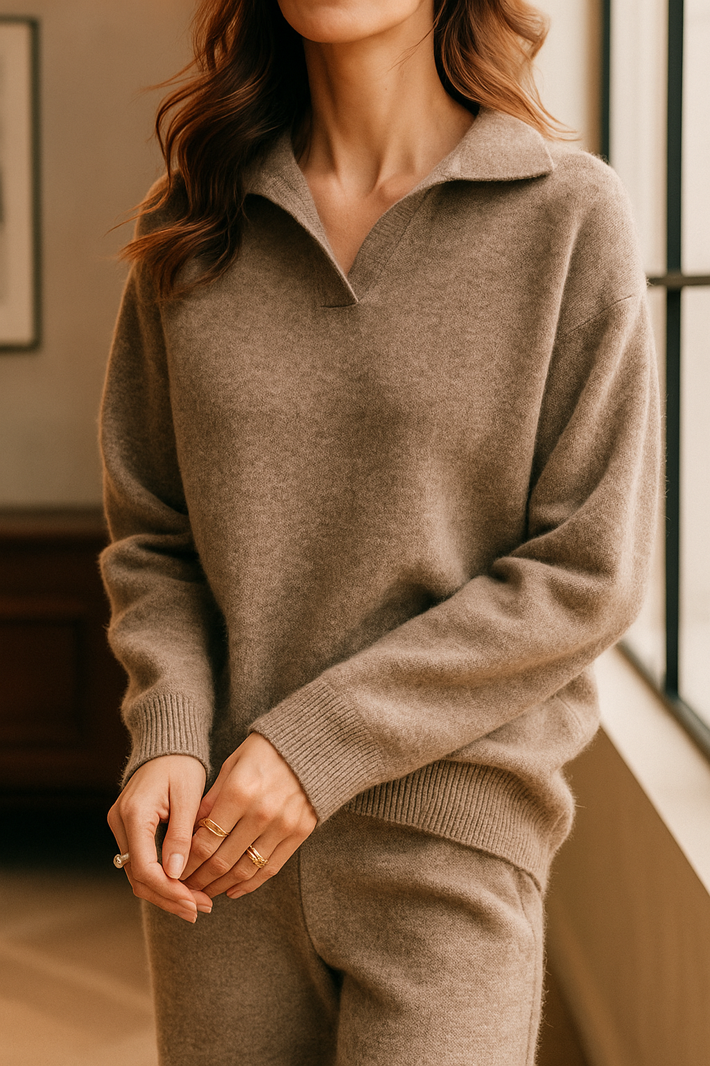Palena | Strick-Set mit Polokragen