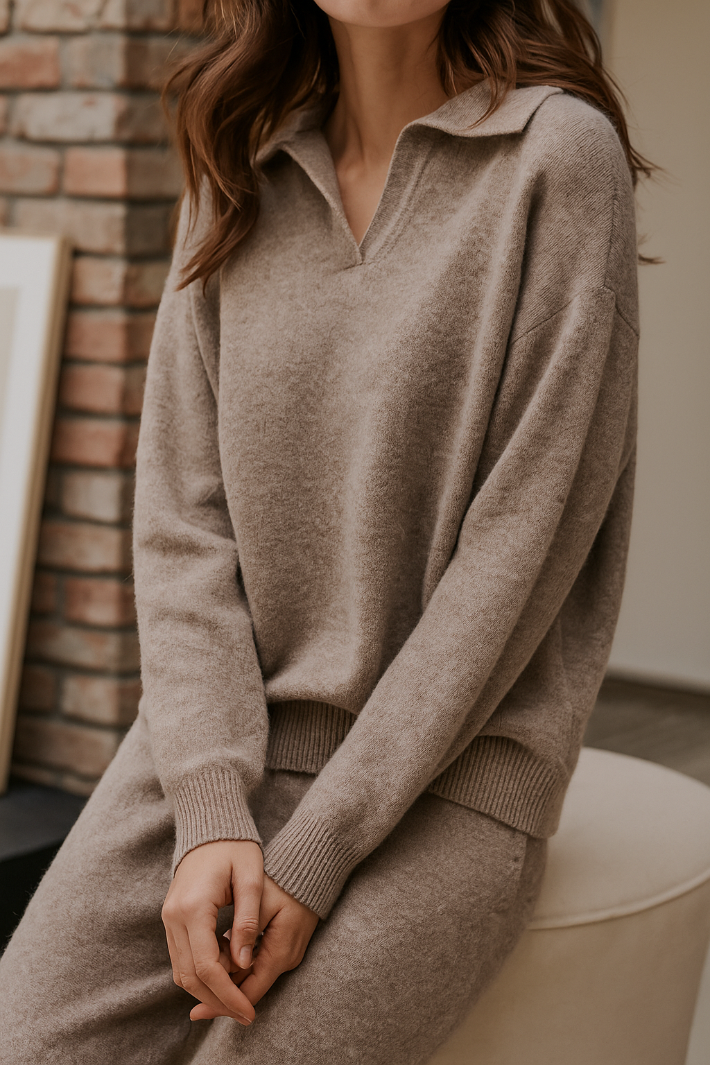 Palena | Strick-Set mit Polokragen