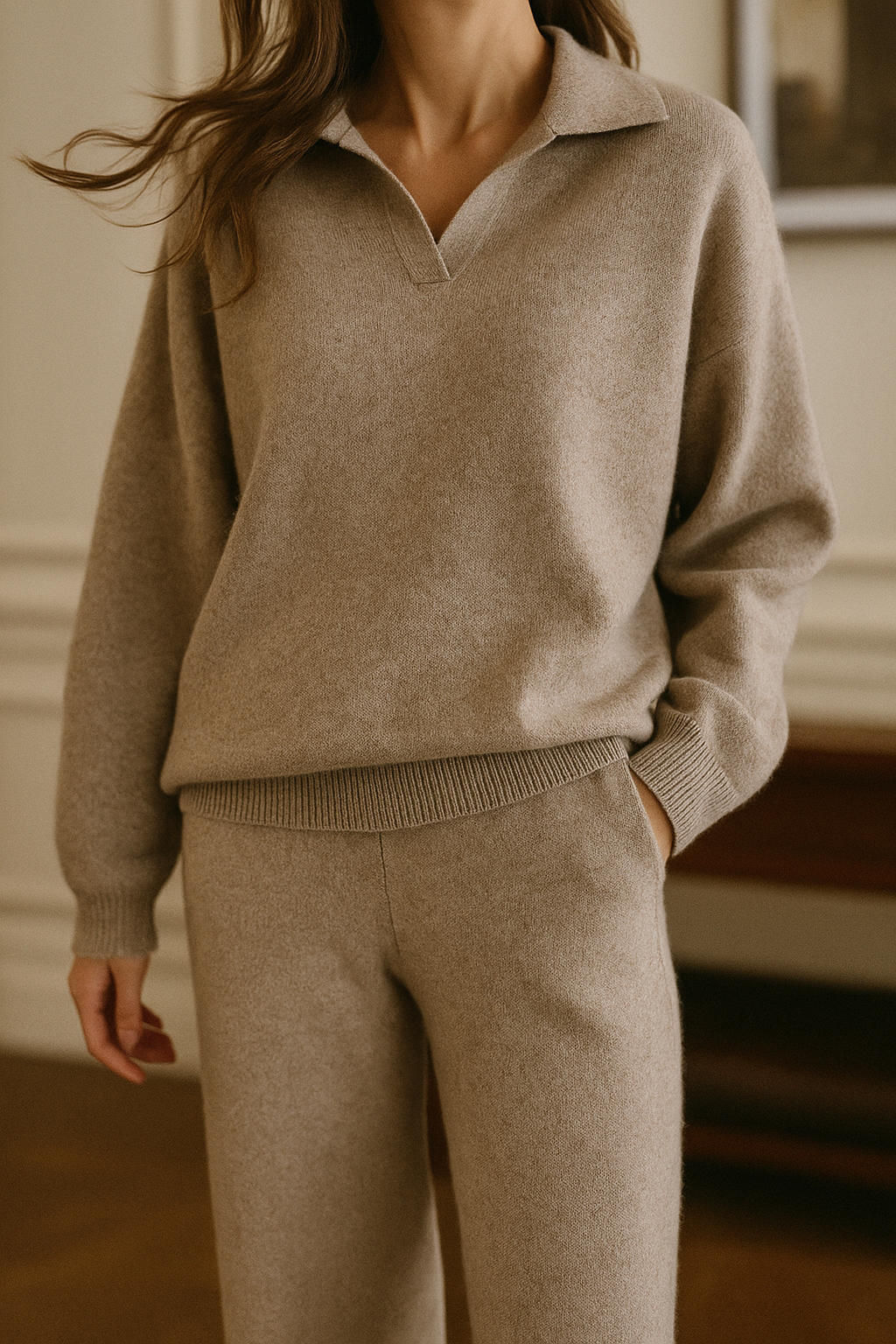 Palena | Strick-Set mit Polokragen