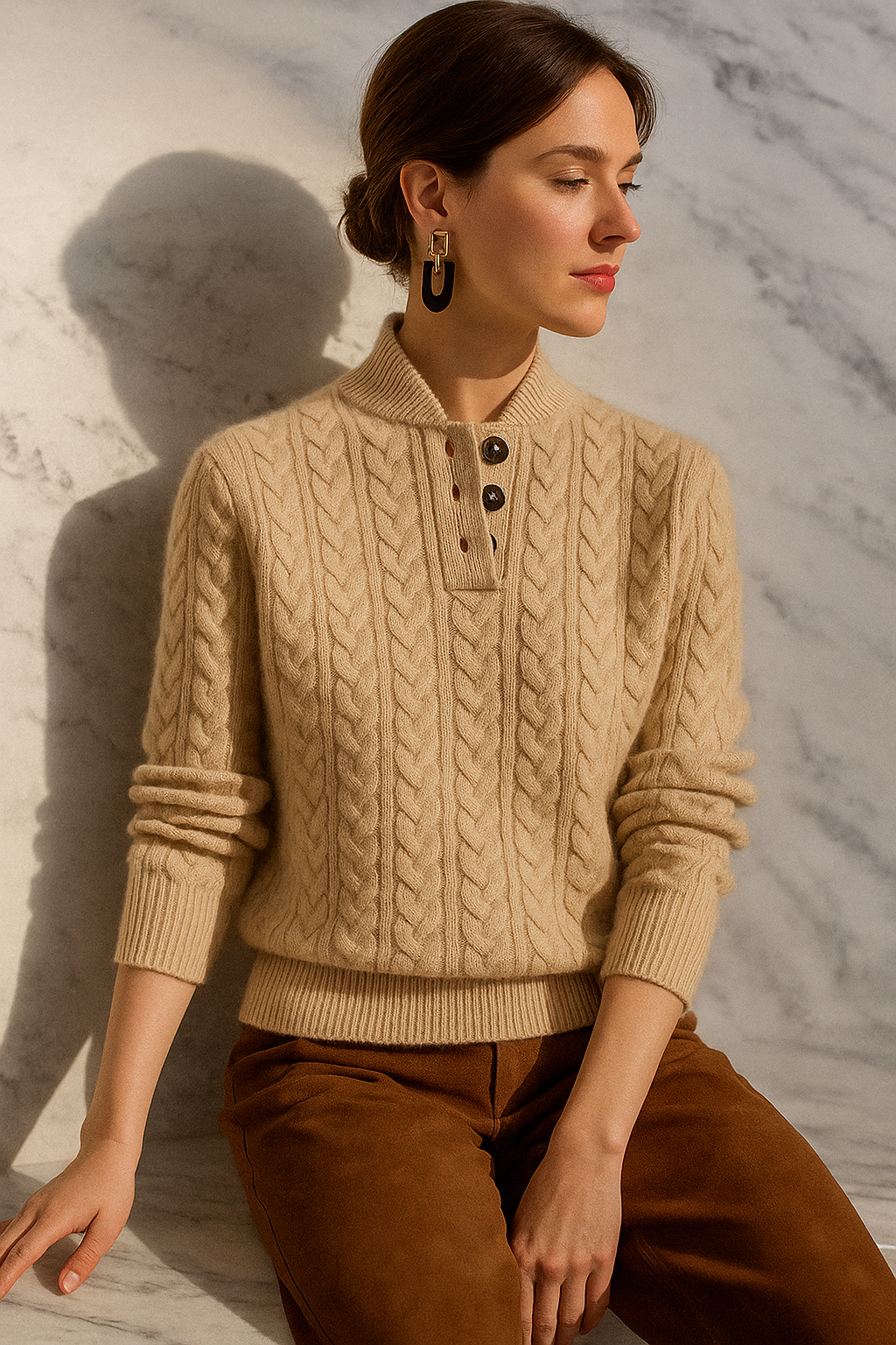 Arliza | Pullover mit Reißverschluss