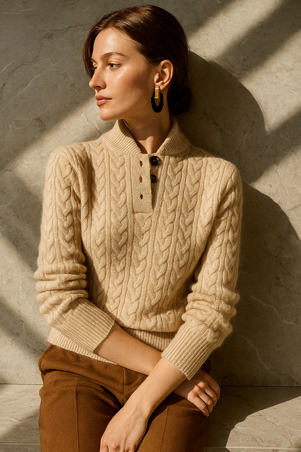 Arliza | Pullover mit Reißverschluss