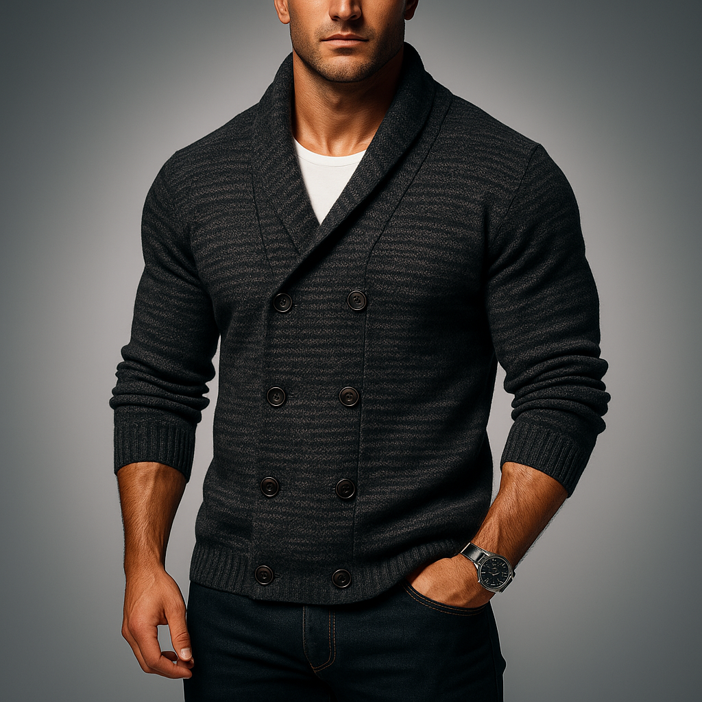 Gavin | Doppelreiher-Cardigan