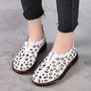 Cyra | Retro-Schuhe mit Lochmustern