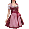 Elegantes Rotes Oktoberfest-Dirndl für Damen