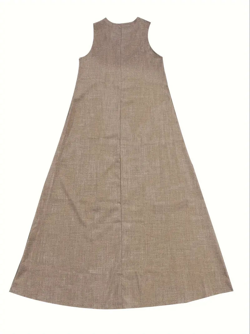 Guan | Lässiges Maxikleid aus Leinen