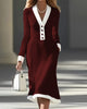 Yiora | Elegantes Kleid mit langen Ärmeln