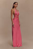 Agnes™ | Elegantes Maxikleid aus Satin und Spitze