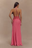 Agnes™ | Elegantes Maxikleid aus Satin und Spitze