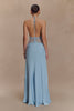 Agnes™ | Elegantes Maxikleid aus Satin und Spitze