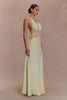 Agnes™ | Elegantes Maxikleid aus Satin und Spitze