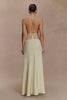 Agnes™ | Elegantes Maxikleid aus Satin und Spitze