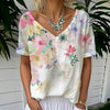 Nela | Lässiges T-Shirt mit Blumenprint
