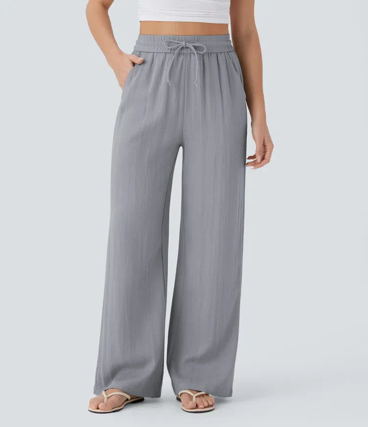 Lissa | Luftige Leinenhose mit elegantem Schnitt