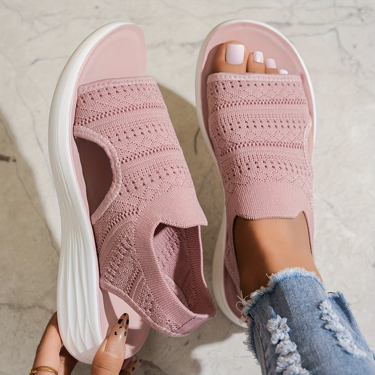 Emelia™ | Orthopädische Damen-Sommersandalen mit offenen Zehen