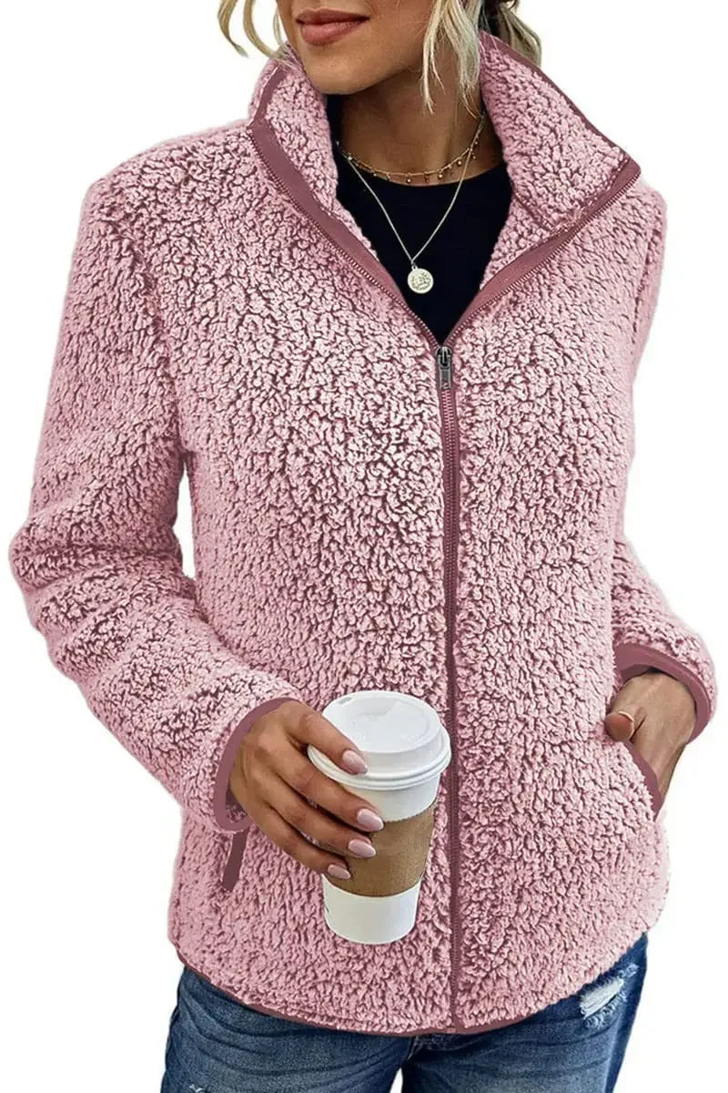 Cassey | Elegante Fleecejacke