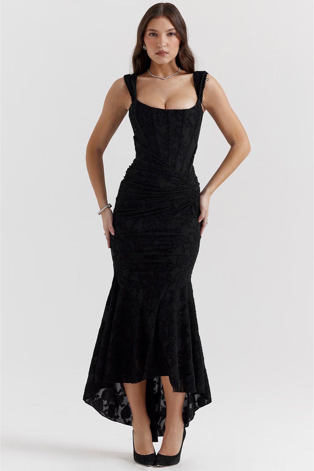 Selina | Zauberhaftes Kleid mit floraler Eleganz