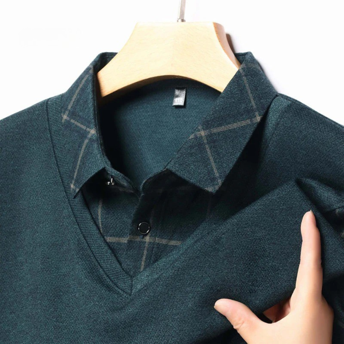 Jesson | Oberteil mit Revers und langen Ärmeln