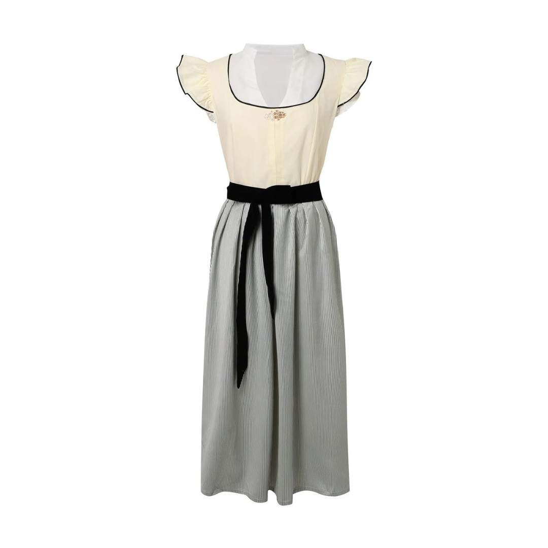 Damen Dirndl Weiß fürs Oktoberfest