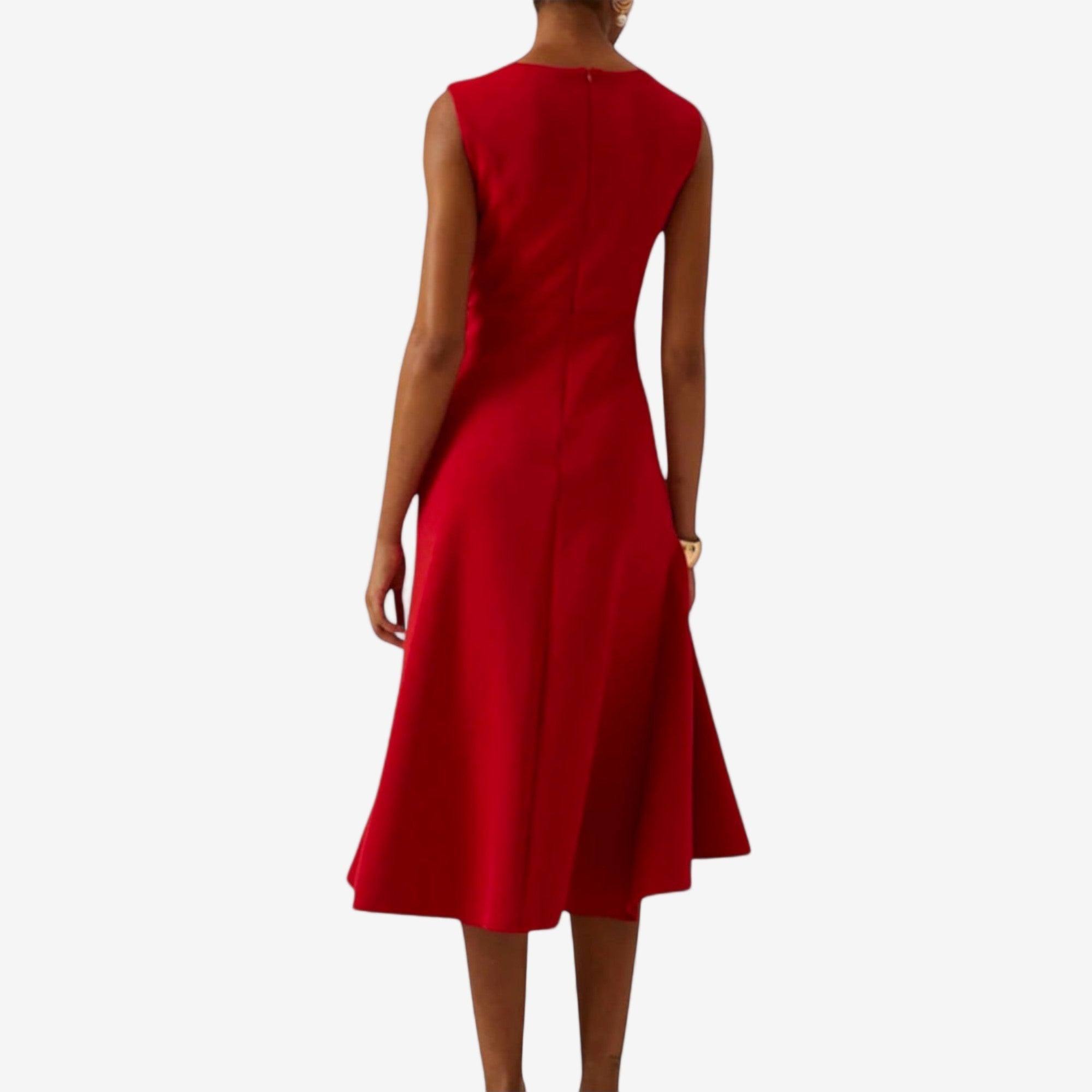 Jakarine | Asymmetrisches Midikleid