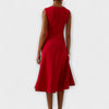 Aria | Asymmetrisches Midikleid mit Falten