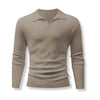 Vico | Herren-Polo aus Strick, eleganter Elfenbein-Ton