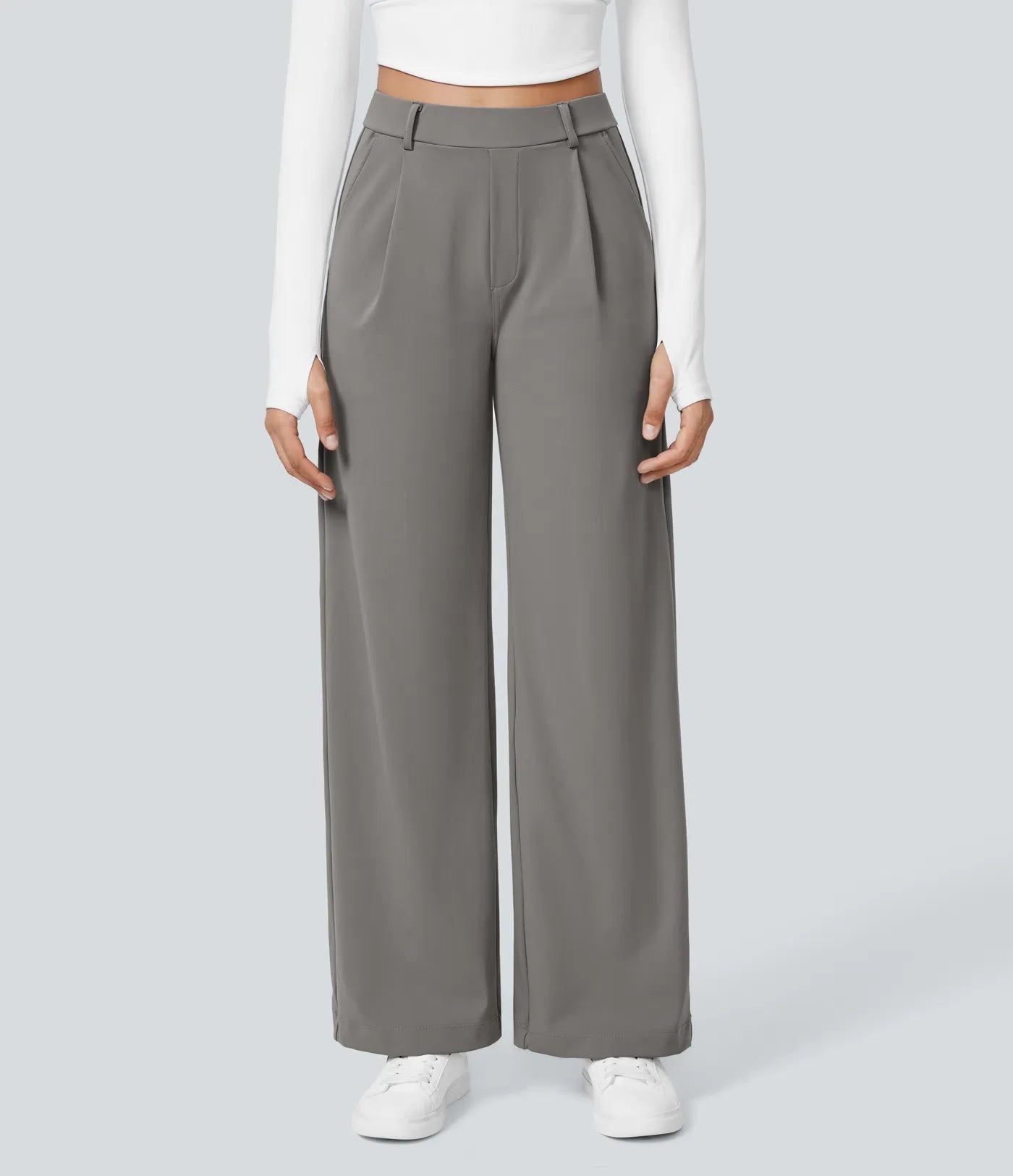 Kora | Damenhose, hoch tailliert & elegant