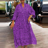 Azzon | Bequemes Damenkleid mit modernem Druck