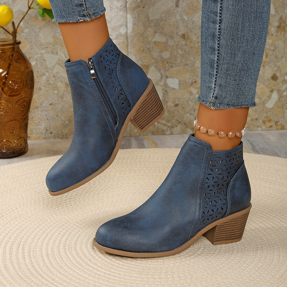 Helena | Damen-Stiefeletten aus Leder, orthopädisch & komfortabel
