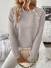 Luvey | Strickpullover mit Perlen