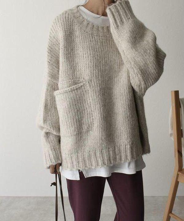 Arianna™ | Lässiger Pullover im Oversize-Look mit Tasche