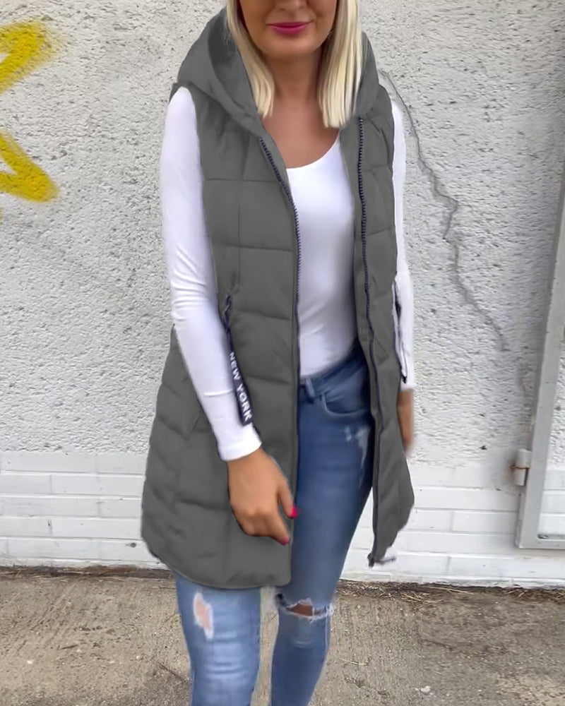 Mamira | Ärmelloser Steppmantel