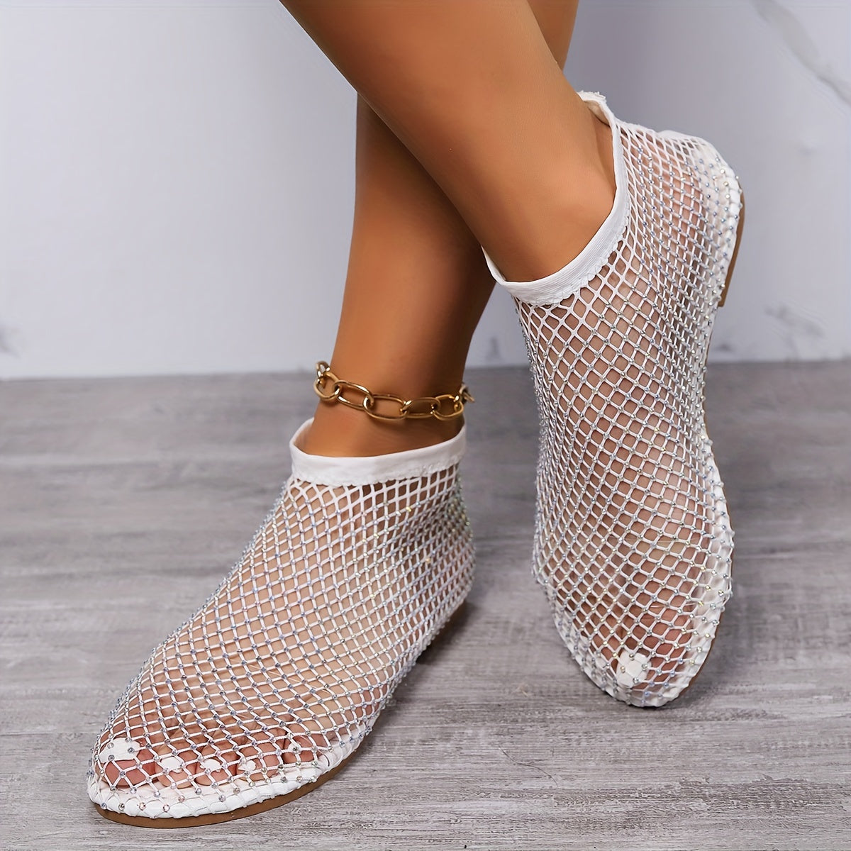 Leia | Bequeme Schnürschuhe aus Mesh für Damen