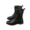 Yuhla | Orthopädische Rundzehen-Lederstiefel