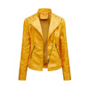 Clarisa | Gewaschene Lammfell-Lederjacke
