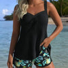 Nayi | Bedruckter Badeanzug mit Top und Shorts