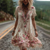 Azalea™ | Elegant schwingendes Kurzarmkleid im Vintage-Stil