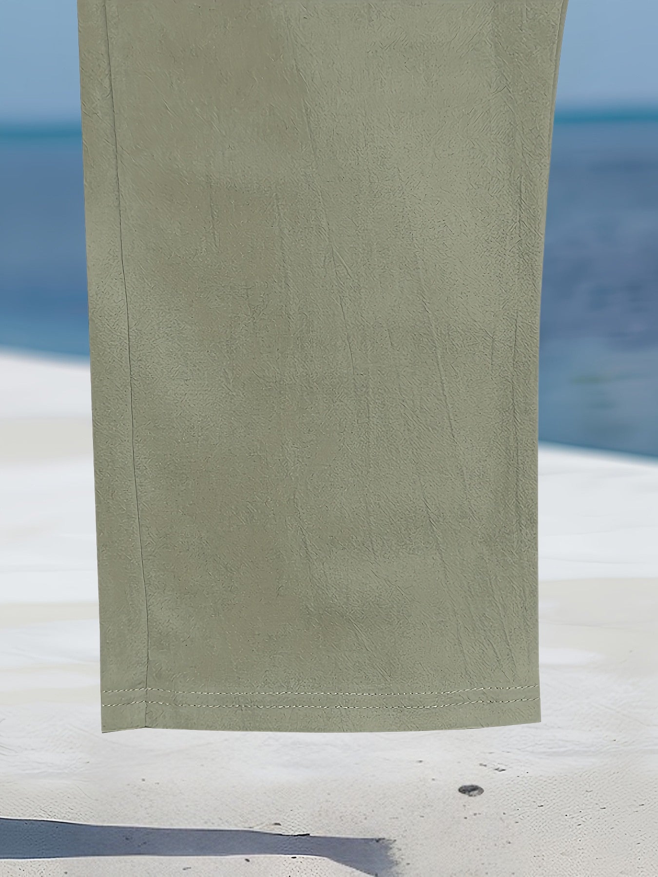 Renzo | Elastische Leinenhose im Casual-Stil