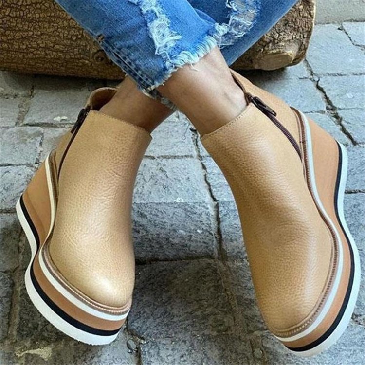 Naicy | Damenstiefel mit seitlichem Reißverschluss