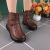 Jennifer | Damen-Lederstiefeletten, vintage & elegant