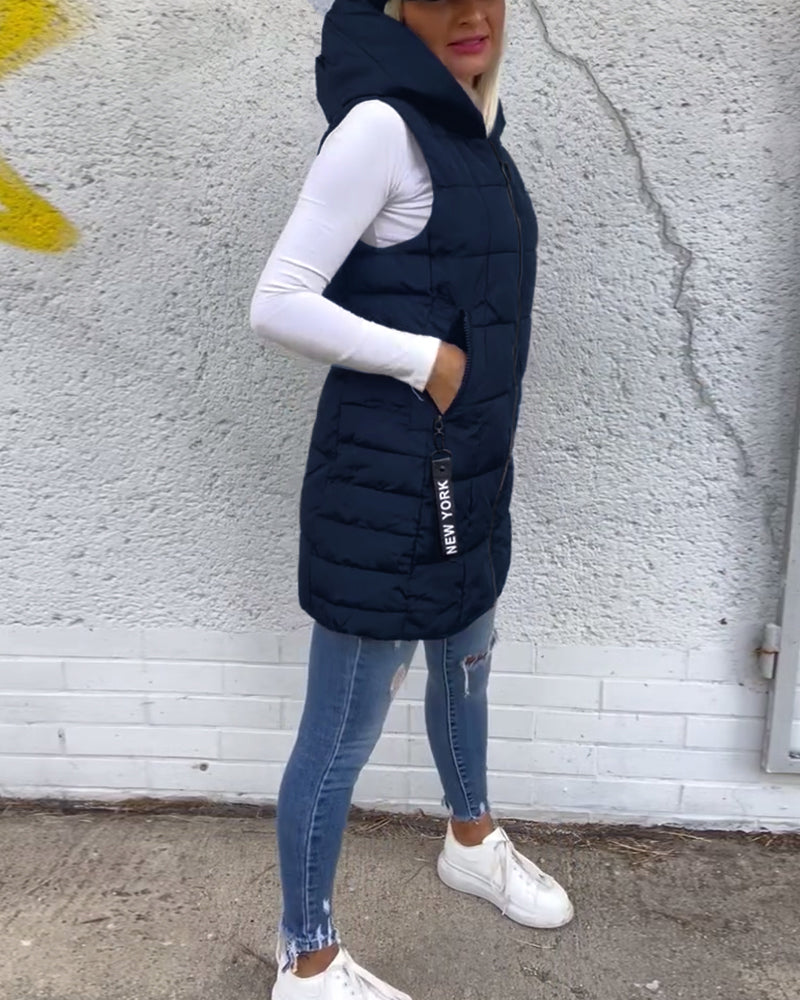 Mamira | Ärmelloser Steppmantel