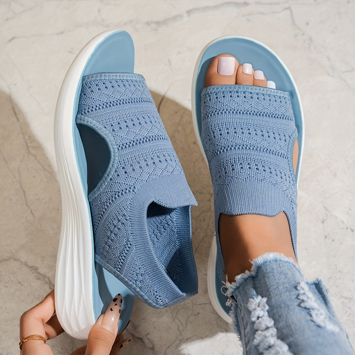 Emelia™ | Orthopädische Damen-Sommersandalen mit offenen Zehen